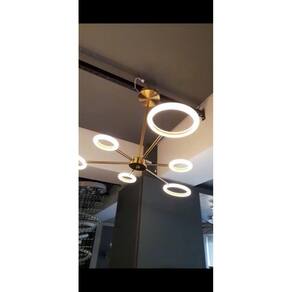 Pendente Moderno Led 3000k Metal Bronze