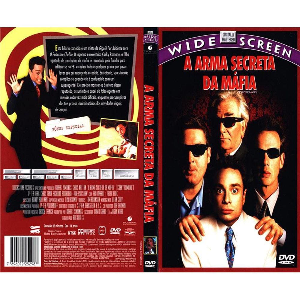 DVD A Arma Secreta Da Máfia - Touchstone Home Entertainment