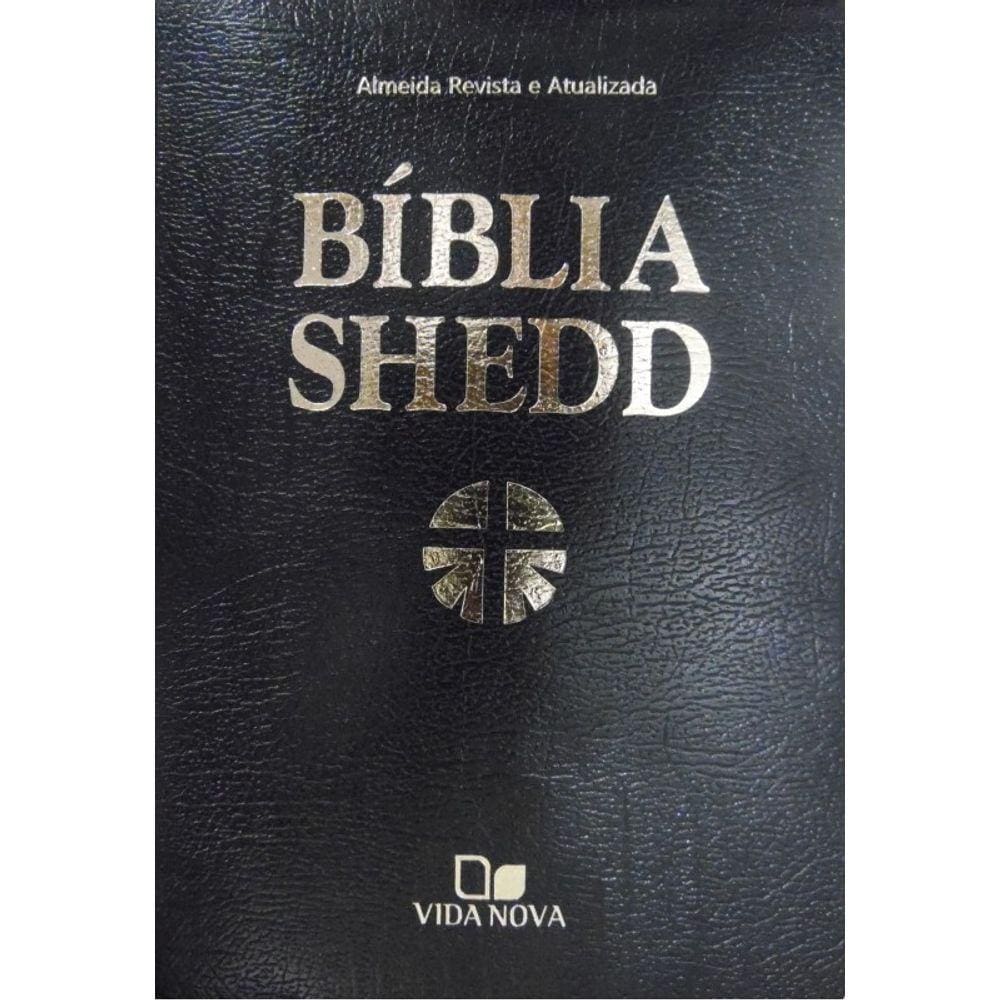 Bíblia Shedd Luxo Preta