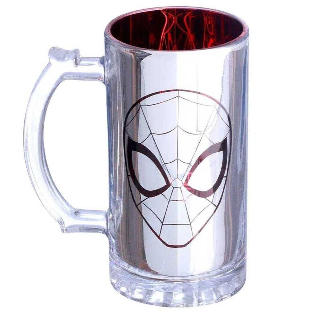 Caneca de Chopp Eletrostática Homem Aranha (Spider Man): Marvel