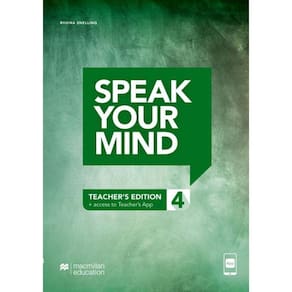 Speak Your Mind 4 Teacher´S Edition With-App