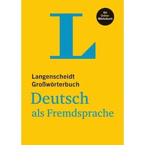 Langenscheidt Großworterbuch Deutsch Als Fremdsprache - Mit Online Worterbuch - Neu