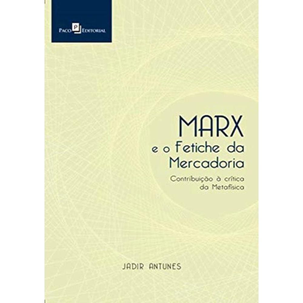 Marx E O Fetiche Da Mercadoria
