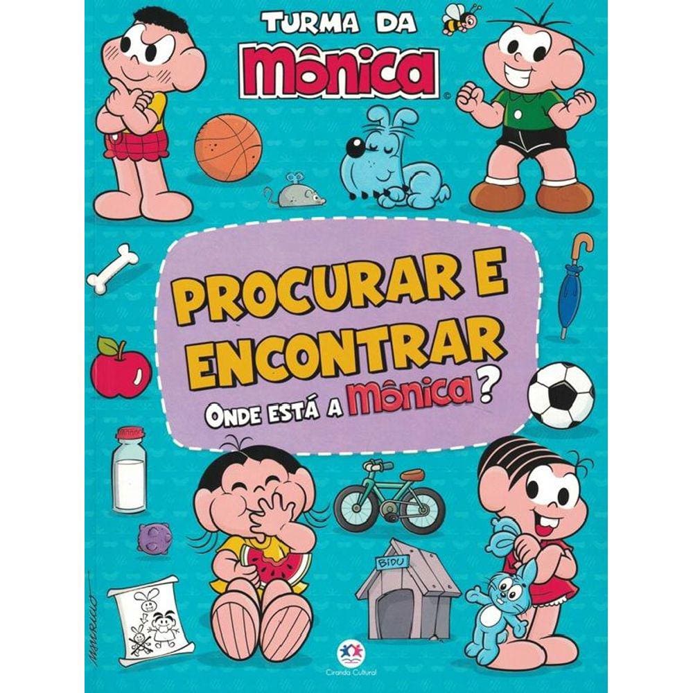 Turma Da Monica - Procurar E Encontrar