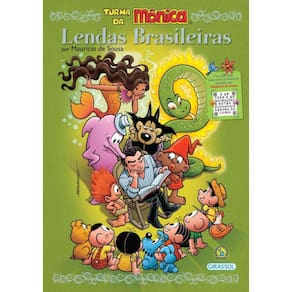 Turma Da Monica - Lendas Brasileiras Por Mauricio De Sousa Com Qr Code