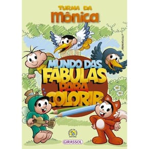 Turma Da Monica - Mundo Das Fabulas Para Colorir