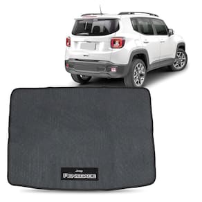 Tapete Porta Malas Jeep Renegade 2015 2016 2017 2018 2019 2020 2021 2022 2023 Borracha Bordado Automotivo