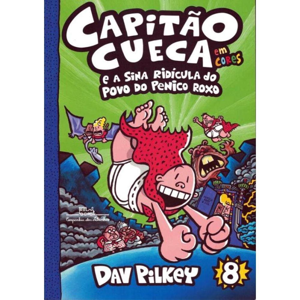 Capitao Cueca Em Cores - Vol. 8
