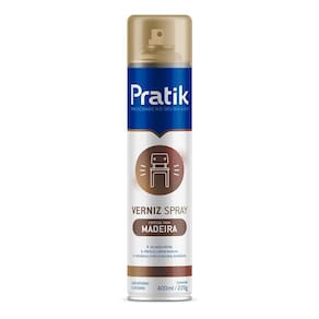 Tinta Spray Pratik Verniz Imbuia 400ml/190g