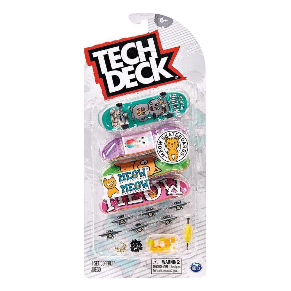 Skate de Dedo - Toy Machine Mãos - Tech Deck - Sunny