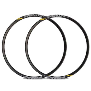 Kit 2 Rodas Aro 29/28 Furos Tubeless Ready Mtb Cross Country Valvula Presta Fina Extreme Pro Vzan