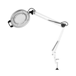Lupa de Aluminio Led Apoio de Mesa (Bivolt) - Estek