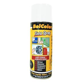 Tinta Spray Uso Geral 400ml Branco Brilhante Beltools