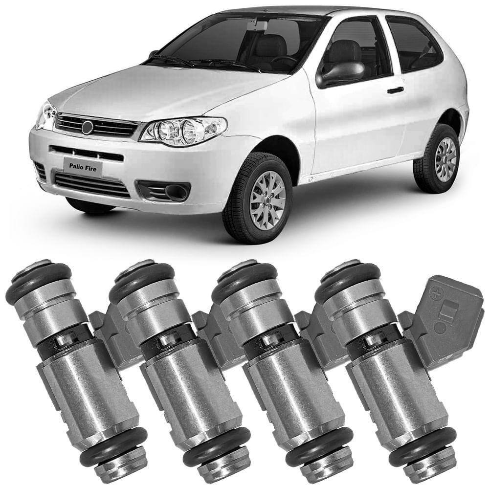 Kit 4 Bico Injetor Palio 1.0 Flex MPI Magneti Marelli