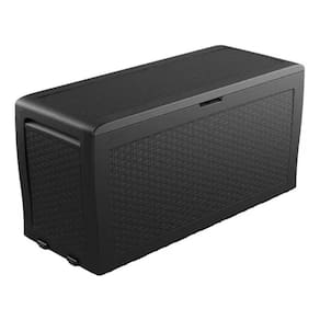 Baú Plastico Multiuso Organizador C/ Rodas 270 L - Keter
