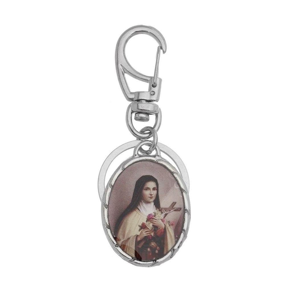Chaveiro Santa Terezinha Oval