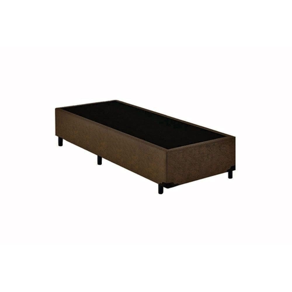 Cama Box - Bello Box - Solteiro 88 Suede Marrom