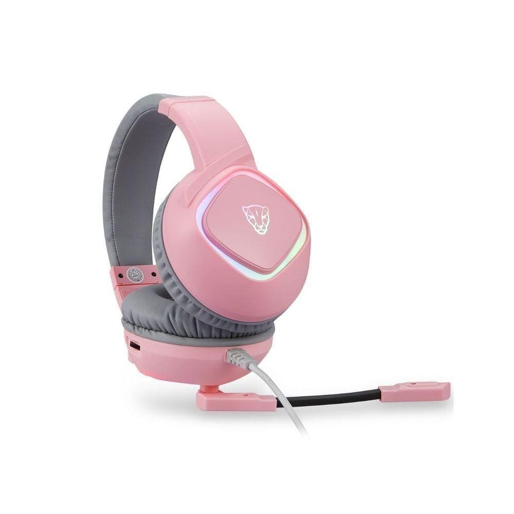 Headset Motospeed G750 Rosa 7.1 Rgb Usb