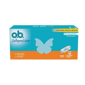 Absorvente Interno OB ProComfort Super 16 Unidades