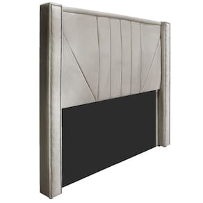 Cabeceira Queen 160 Cm Para Cama Box Linho Bege