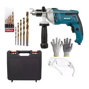 Furadeira Impacto Parafusadeira 1/2 1000W Ws3176 Wesco + Kit