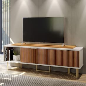 Rack Para Tv 1.8 Oliver Off White Tauari