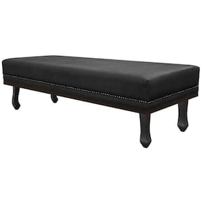 Calçadeira Casal P02 140cm - Doce Sonho Móveis Preto