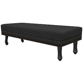 Calçadeira Casal P02 140cm - Doce Sonho Móveis Preto