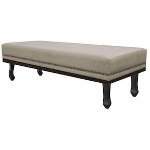 Calçadeira Casal P02 140cm - Doce Sonho Móveis Bege