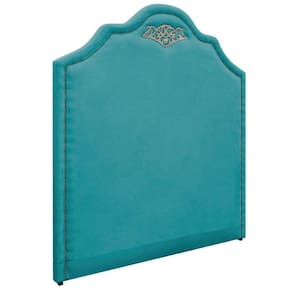 Cabeceira Casal P02 140cm - Doce Sonho Móveis Azul Turquesa