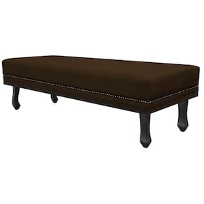 Calçadeira Casal P02 140cm - Doce Sonho Móveis Marrom