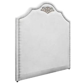 Cabeceira Solteiro 90 Cm Para Cama Box Suede Branco