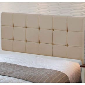 Cabeceira Julia 1,40 M Casal Com Design Moderno Marfim