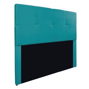 Cabeceira King Marseille P02 195 Cm Suede Azul Turquesa