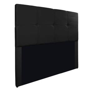 Cabeceira Casal Marseille P02 140 Cm Suede Preto