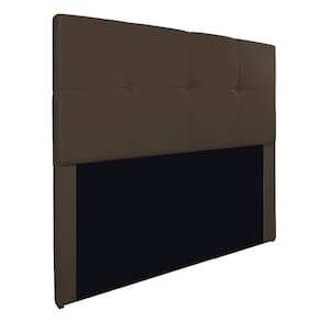 Cabeceira Casal Marseille P02 140 Cm Suede Marrom