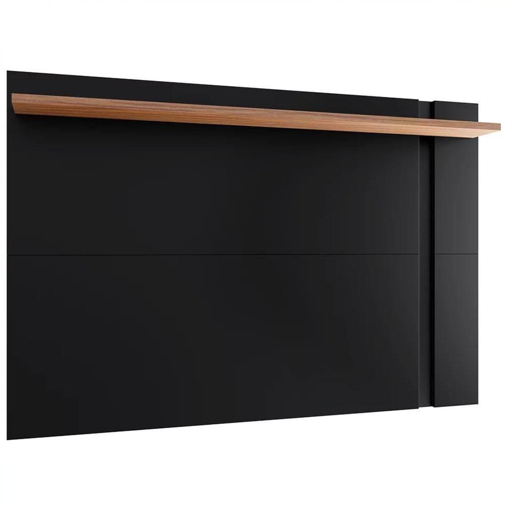 Painel Para Tv Até 70" Extensível Flex Preto Fosco/Milano