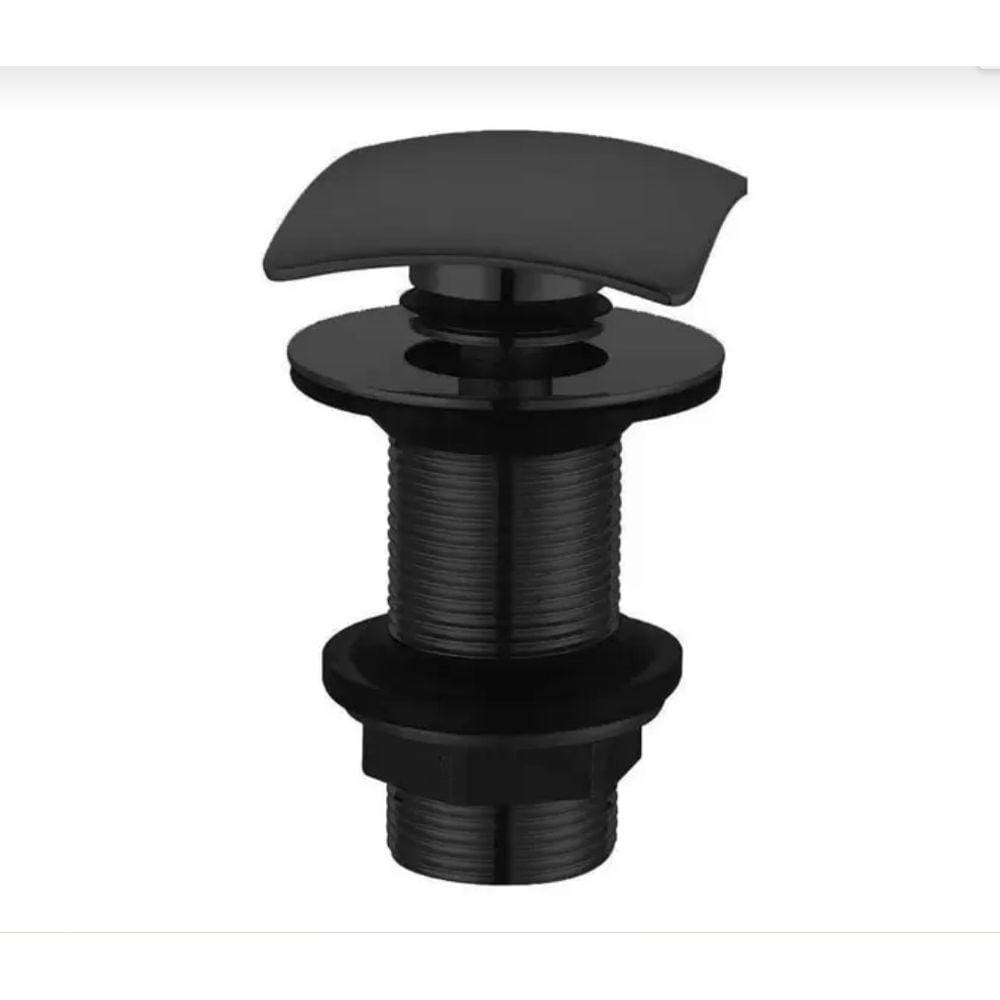 Valvula click p/ Lavatorio com Tampa Quadrada G7/8-1 - Black V-X1014-H