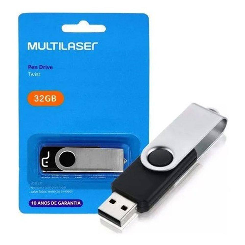 Pen Drive 32 gb Multilaser