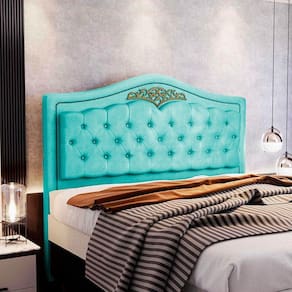 Cabeceira Holanda 1,95 M Com Design Retro King Ciano