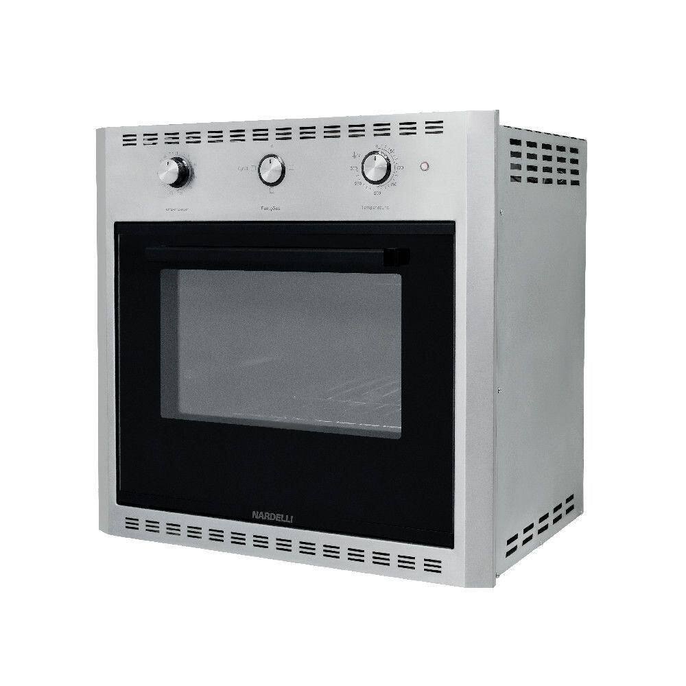Forno 60l de Embutir Nardelli Inox - Elétrico - E60 - 220v