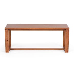 Banco em Madeira Maciça 120cm Craft Artemobili Garapa