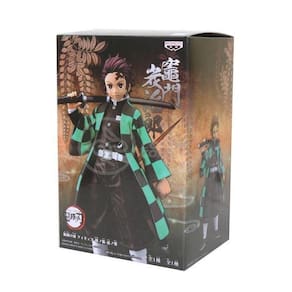 Action Figure Boneco Tanjiro Kamado Demon Slayer 14cm