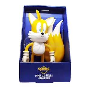 Bonecos Sonic e Tails e Cenário Conjunto Diorama Candide