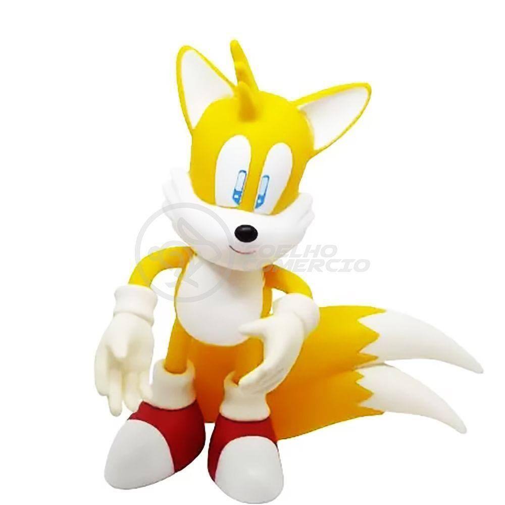 Boneco Grande Sonic World Colecionável 23cm Pvc