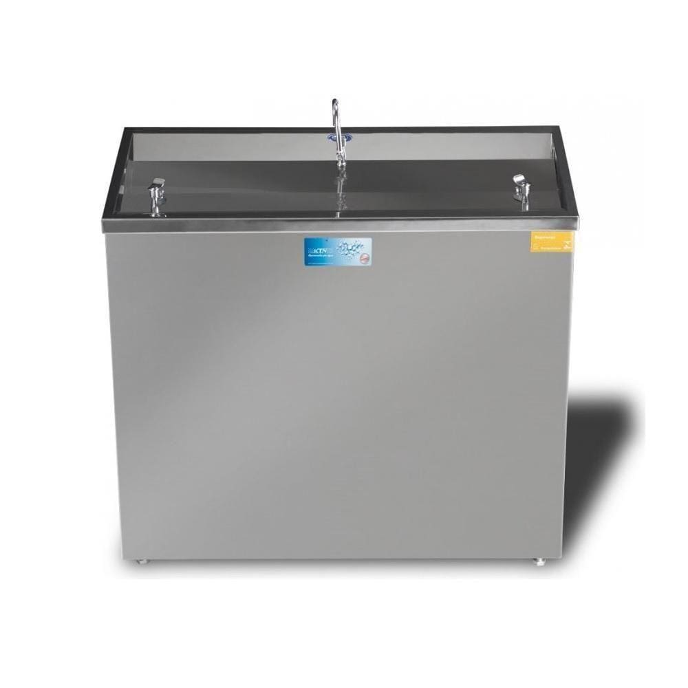 Bebedouro Industrial Klp Infantil Em Inox 3 Torneiras 220V