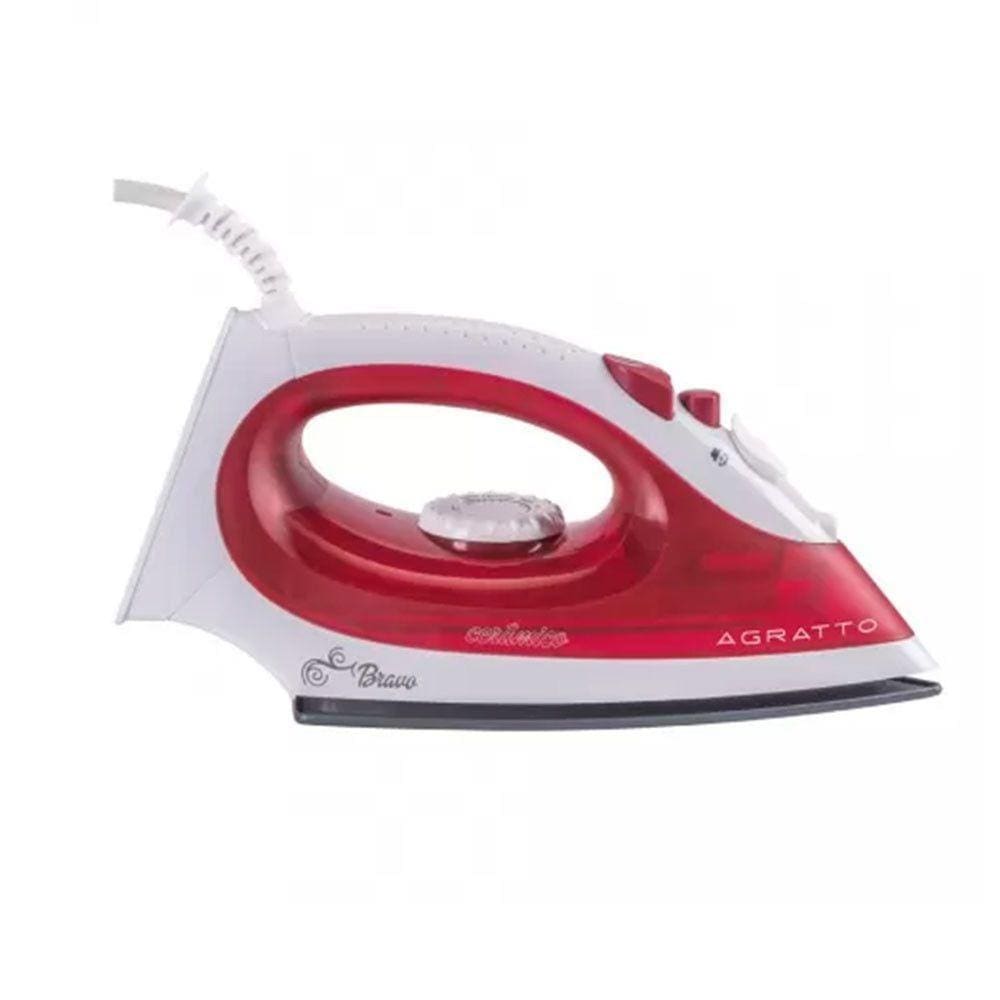 Ferro Cerâmico Bravo Fc-01 1250W Vermelho/Branco 127V