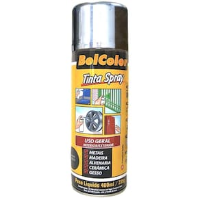 Tinta Spray Metálica Cromado 400ml Beltools