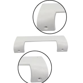 Kit 2 Puxador Vertical Refrig Bosch Continental Rsv46 492468