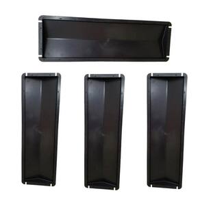 Forma Plastica Pingadeira Capa De Muro 60X23X05Cm 4 Unidades